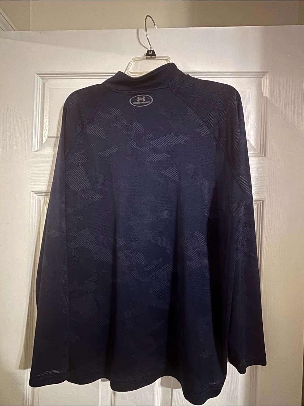 Under Armour Navy Blue Quarter-Zip Pullover - Picture 2 of 2